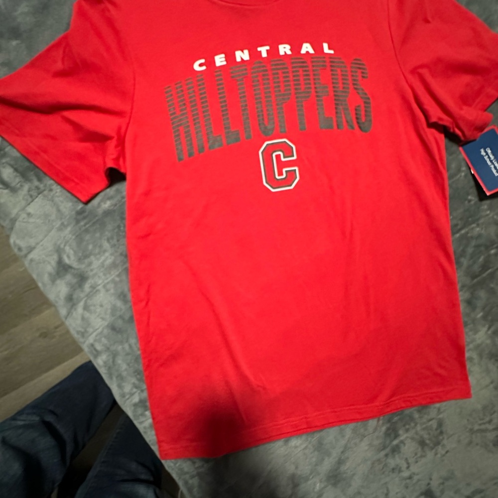 New Men's Pel Athletic Red  T-shirt Size medium